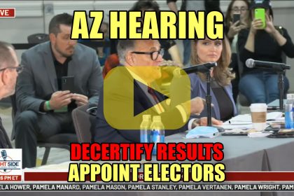 AZ Hearing Decertify Results Appoint Electors
