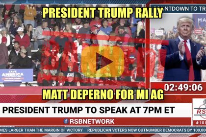President Trump Rally Matt DePerno for MI AG
