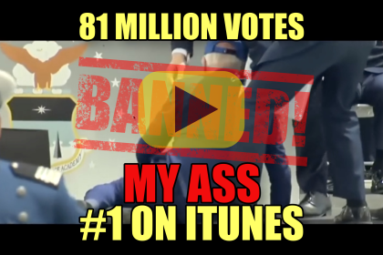 UPDATE: RADICAL LEFTIST HEADS EXPLODE AS 81 MILLION VOTES MY ASS HITS #1 — 81 Million Votes My Ass! Featuring Kari Lake & The Truth Bombers Hits #1 on iTunes TOP TEN and #1 on Multiple Billboard Charts (MUSIC VIDEO) UPDATE: RADICAL LEFTIST HEADS EXPLODE AS 81 MILLION VOTES MY ASS HITS #1 — 81 Million Votes My Ass! Featuring Kari Lake & The Truth Bombers Hits #1 on iTunes TOP TEN and #1 on Multiple Billboard Charts (MUSIC VIDEO)